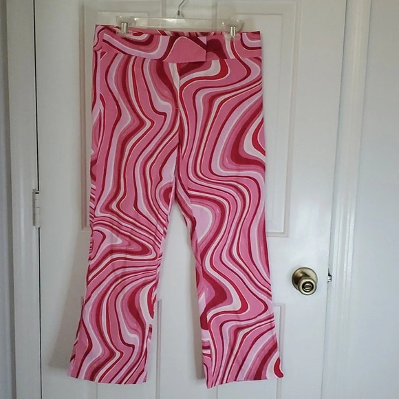 Zara Womens Cropped Linen Blend Pants - Picture 1 of 12